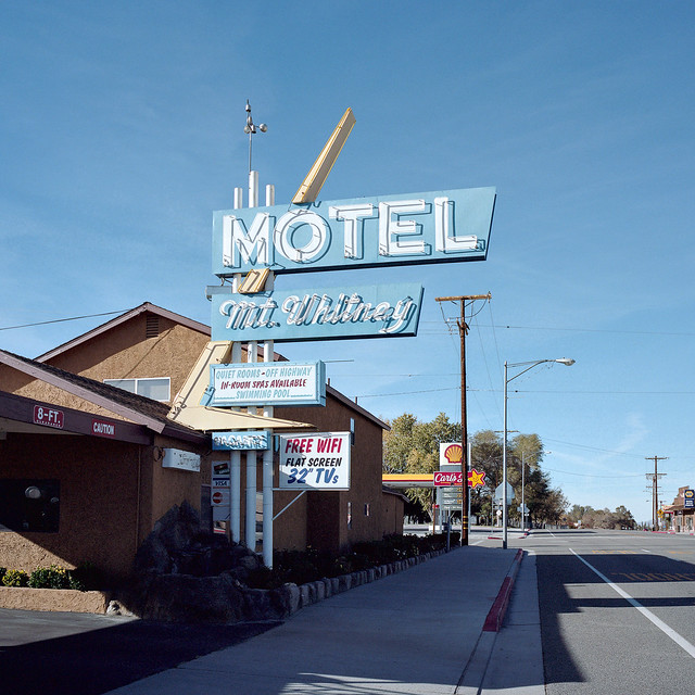 mt. whitney motel. lone pine, ca. 2014.