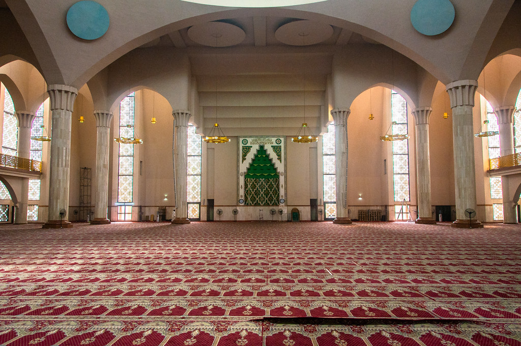 National Mosque | View of the main space inside the National… | Flickr