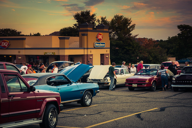 Friday Night Dairy Queen Car Show