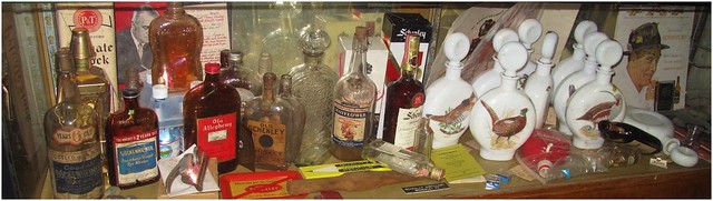 Schenley Whiskey & Guckenheimer Whiskey memorabilia @ Armstong County PA