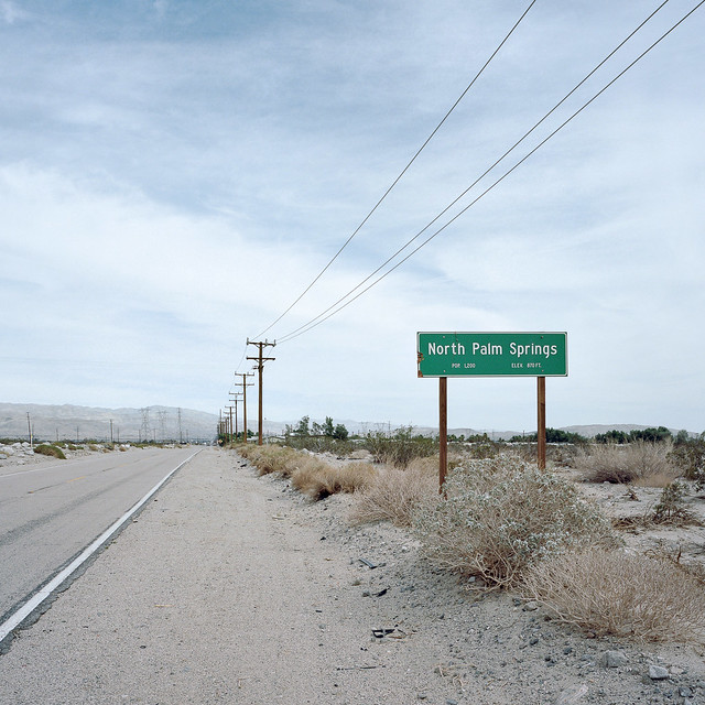 city limits. north palm springs, ca. 2014.