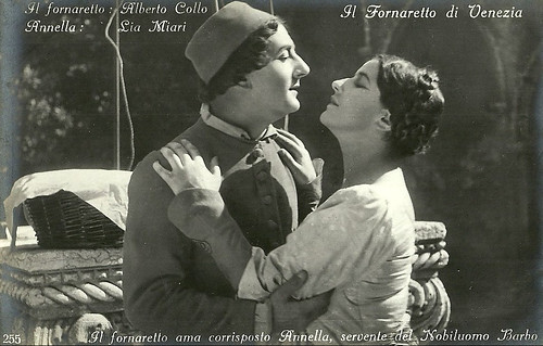 Alberto Collo and Lia Miari in Il Fornaretto di Venezia (1923)