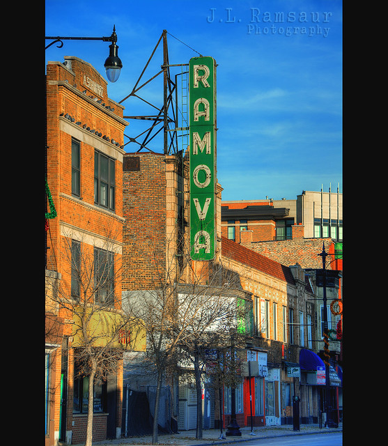 Ramova Theater sign - Chicago
