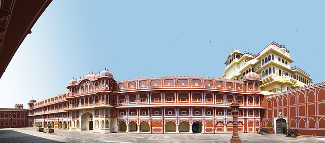 India patio de Sarvato Bhadra Palacio de la Ciudad de Jaipur 09