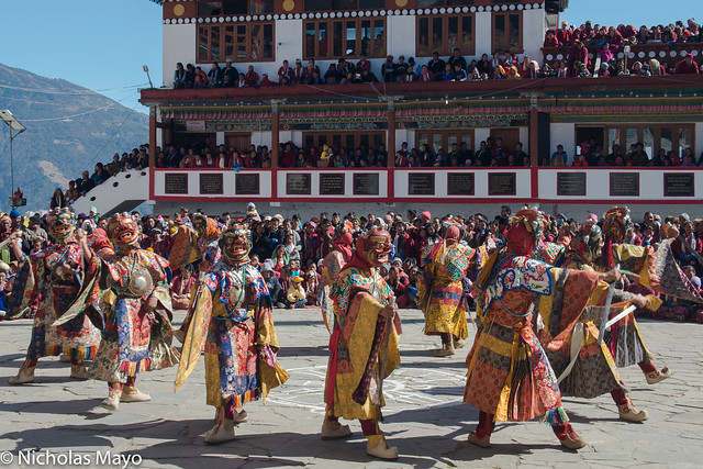 Dance At The Torgya Festival
