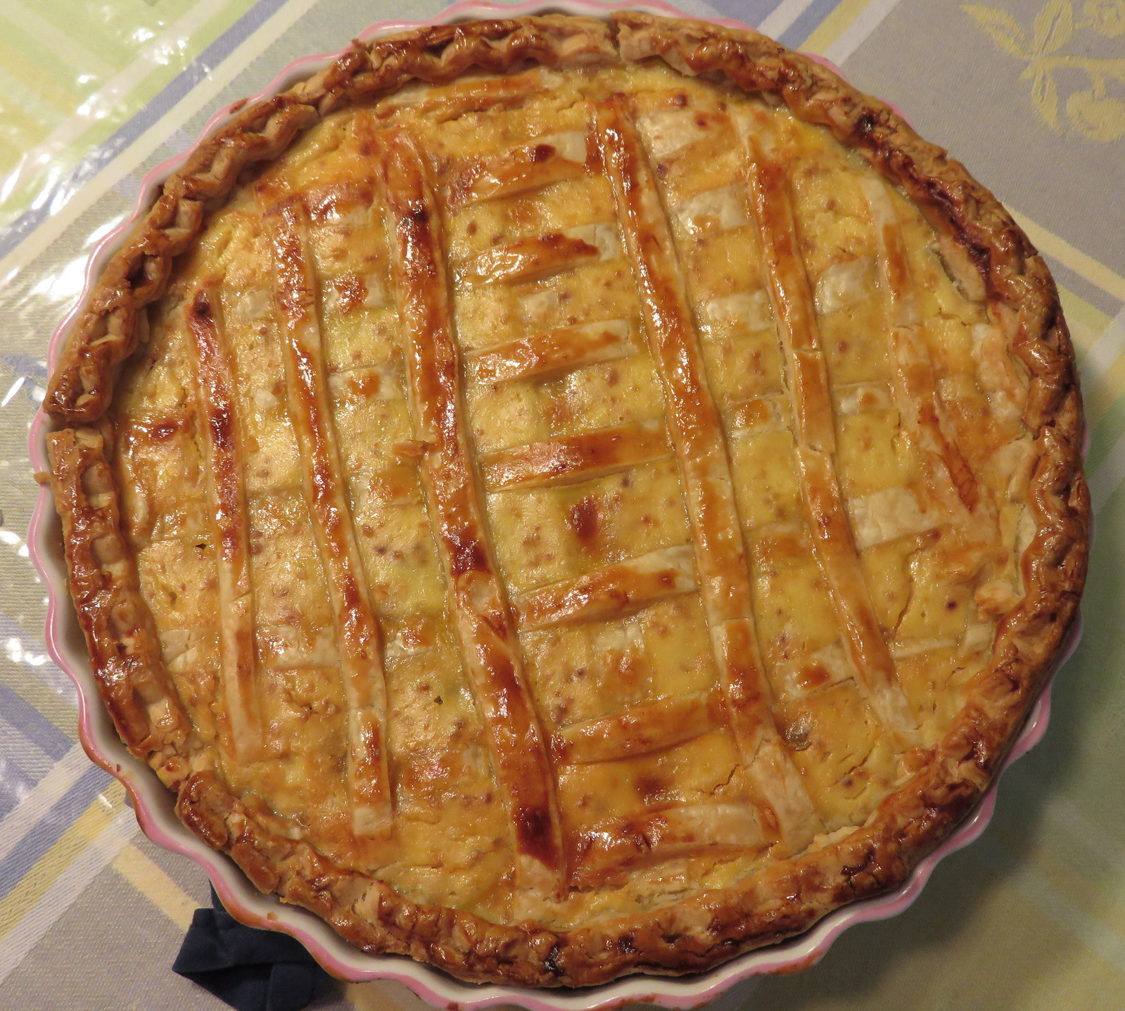 Cheese Torte. Tarte au fromage. (It is delicious!)