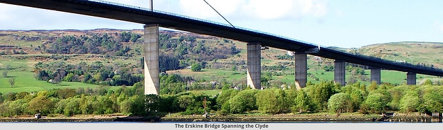 Erskine Bridge Spanning the Clyde
