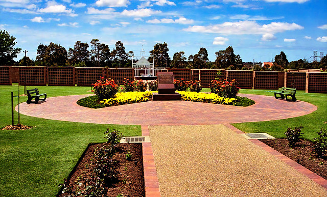 October 1995 - NSW Garden of Remembrance, Rookwood Cemetery, Sydney, New South Wales, Australia