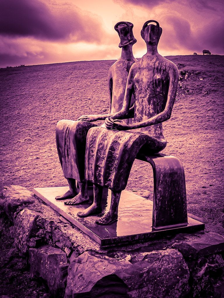 Cycling Tour of South-West Scotland: Henry Moore Sculptures