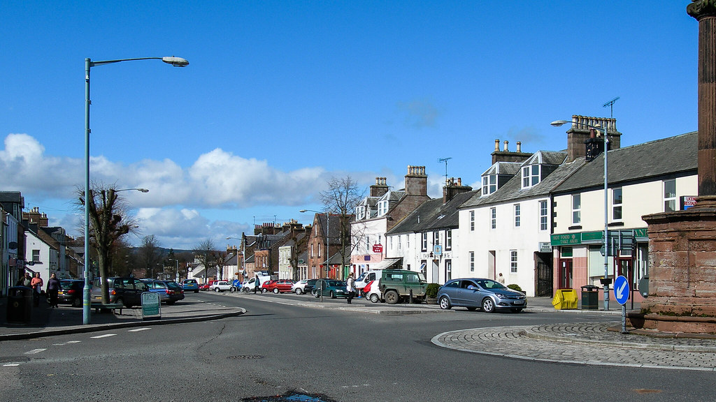 Cycling Tour of South-West Scotland: Thornhill in Dumfries and Galloway