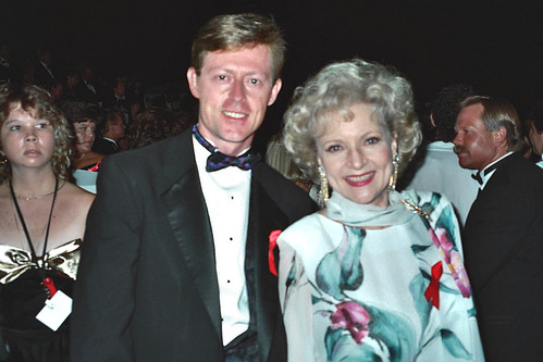 Alan Light with Betty White | 1992 Emmy Awards NOTE: Permiss… | Flickr