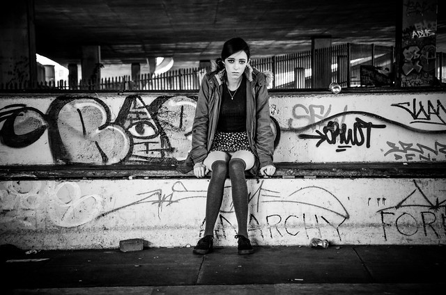 Girl in the Underpass