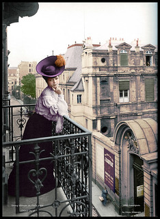 Young Woman in Paris 1905 | oneredsf1 | Flickr