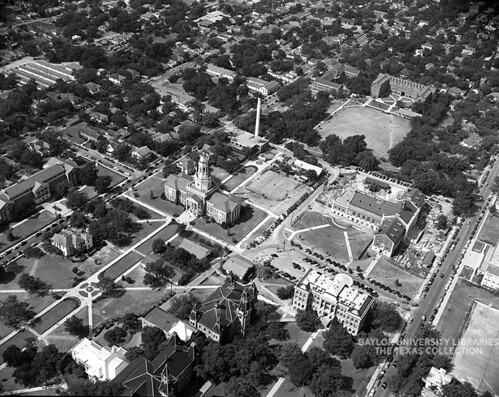 Aerial Photograph of Baylor University, c. 1947 (5)