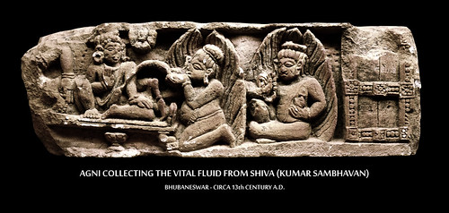 India - Odisha - Bhubaneswar - Odisha State Museum - Agni Collecting Vital Fluid From Shiva by Manfred Sommer - 439 Million Views, Agni (Sanskrit: अग्नि Agni), pronounced " ăgˈnē ", is a Hindu deity, one of the most impor