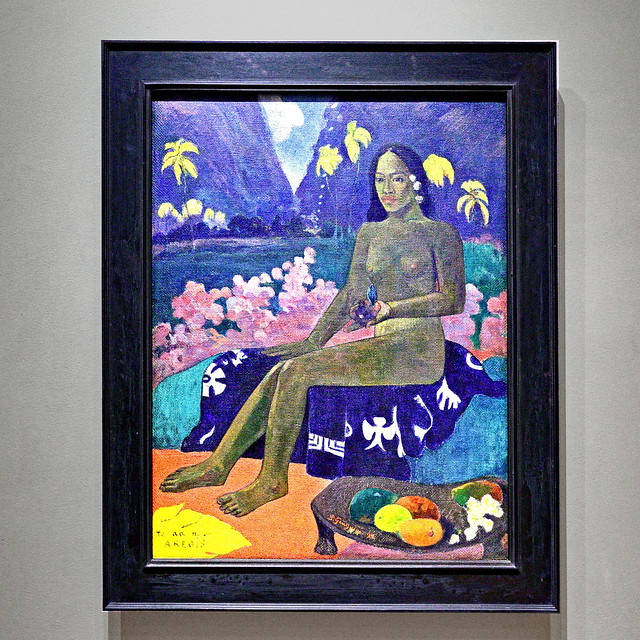 New York MoMA Museum. Paul Gauguin. Te aa no AERIS. 1892