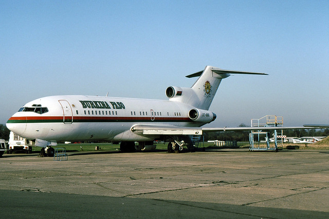 XT-BBE Boeing 727-014 Burkina Faso Government