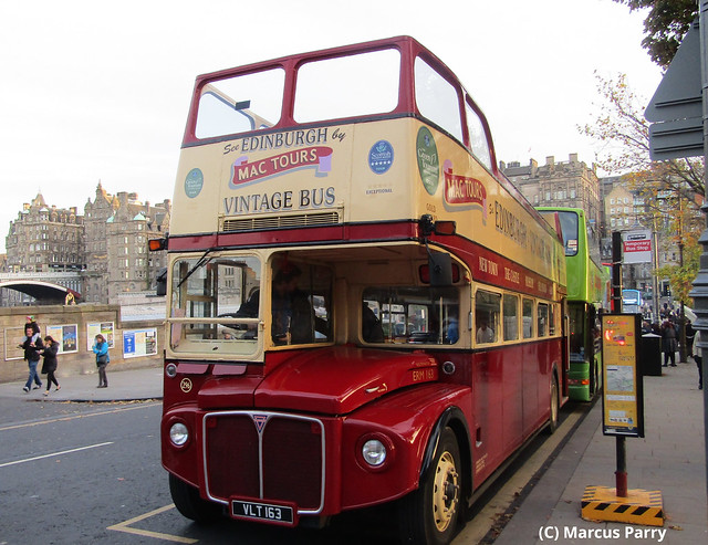 Oct-15 Edinburgh Bus Tours - Mac Tours 296 VLT163 Edinburgh
