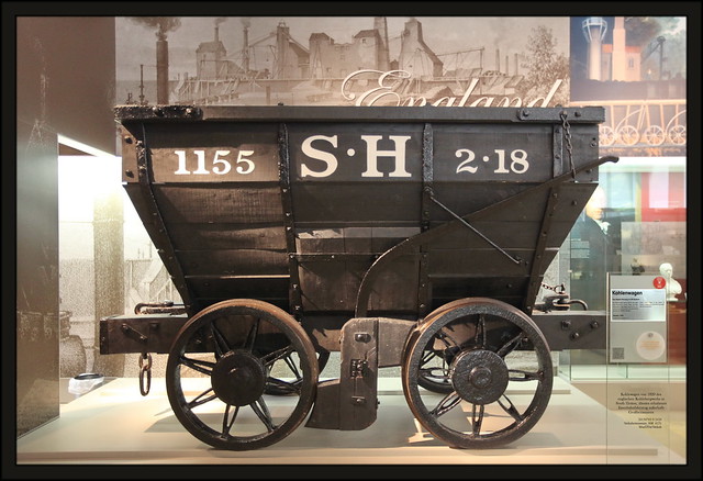 20150702 S 2420 Verkehrsmuseum_008 4151 MuzDNürVerkeh Kohlewagen von 1829 des englischen Kohlebergwerks in South Hetton
