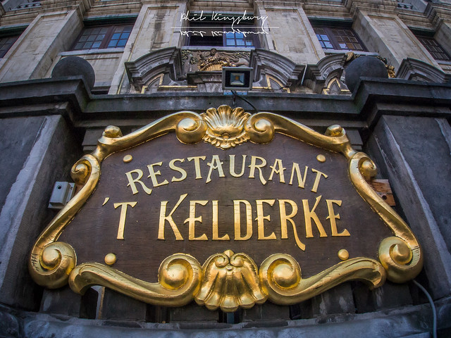 Restaurant 'T Kelderke, Grand Place, Brussels, Belgium