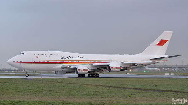 Bahrain Amiri Flight 🇧🇭 Boeing 747-400 A9C-HAK
