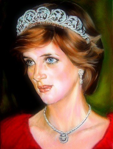 portrait of Lady Diana