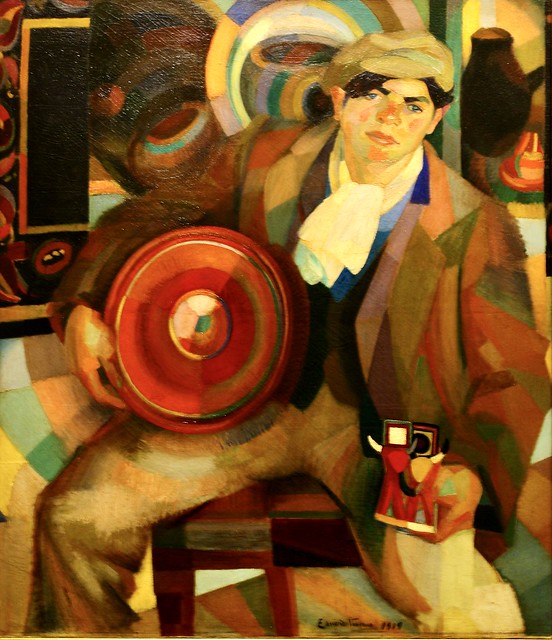 Man with ceramics (c. 1919) - Eduardo Viana (1881 - 1967)