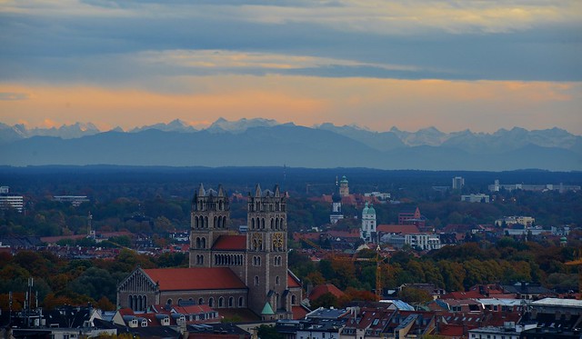 Munich - The Alps are close by...