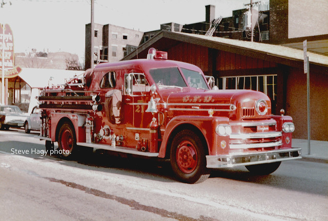 Cincinnati Fire Dept. - Engine 21 - 1965 Seagrave