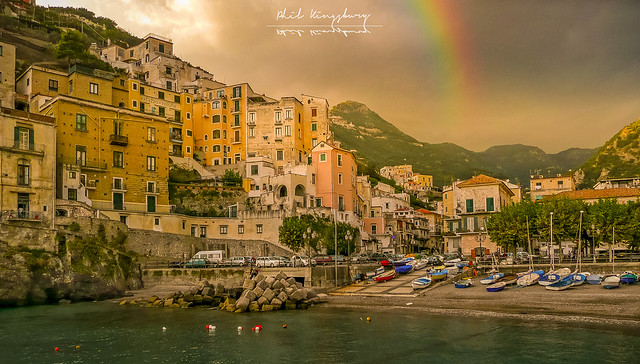 Minori Quayside, Amalfi Coast, Italy
