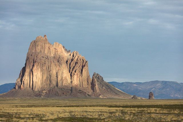 Shiprock From Indian Service Rte 13, Shiprock, NM, May, 2017