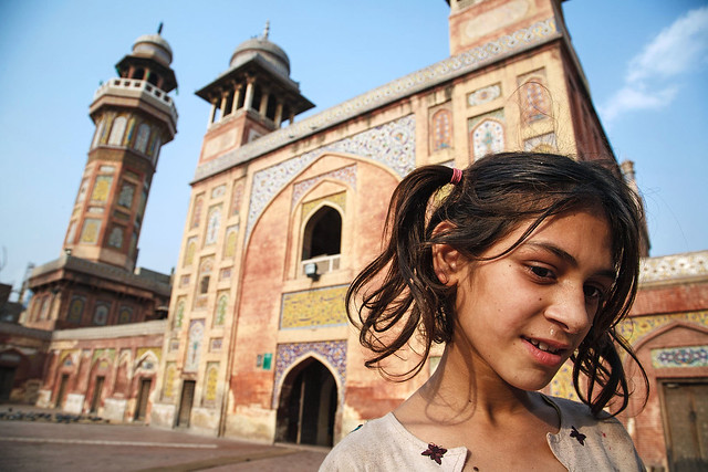 Wazir Khan Mosque portrait - Lahore, Pakistan