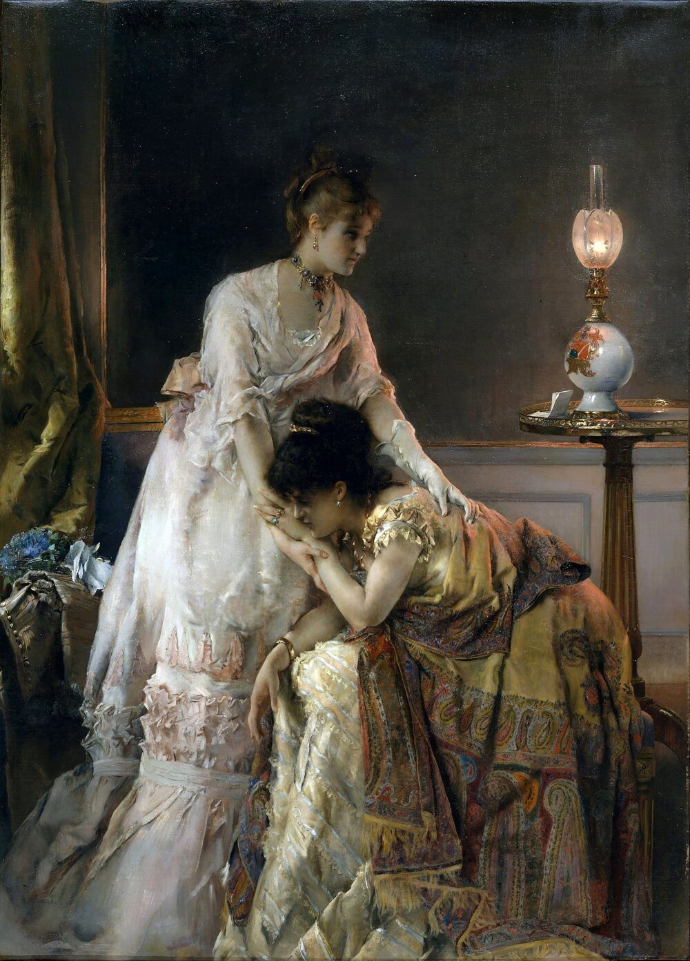 After the Ball by Alfred Stevens, 1873