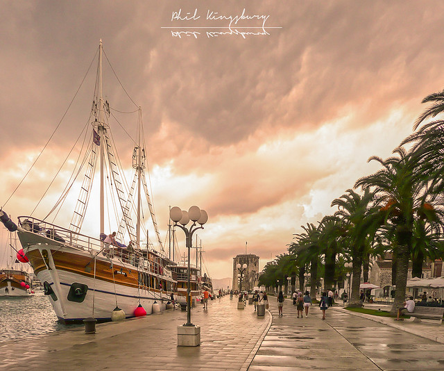 Quayside, Trogir, Croatia