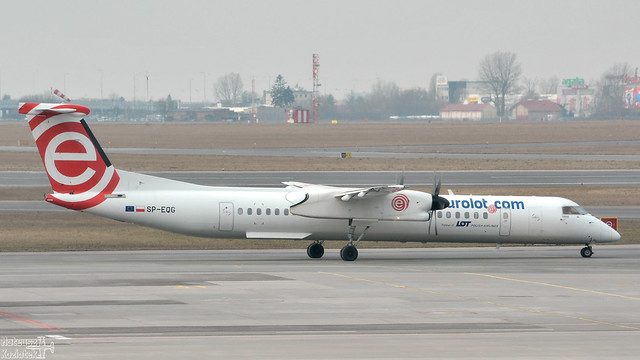 LOT-Polish Airlines 🇵🇱 Bombardier Dash-8 SP-EQG