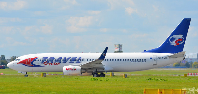 Travel Service 🇨🇿 Boeing 737-800 OK-TVM