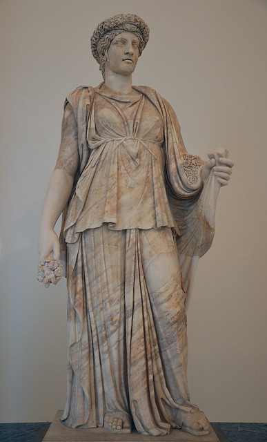 Statue of Flora Minor, 2nd century AD, Naples National Archaeological Museum