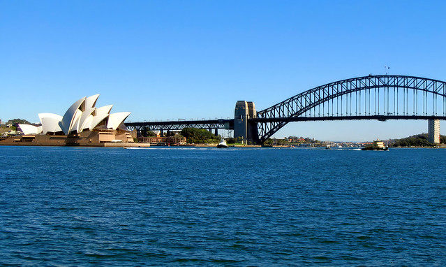 24 September 2004 - Harbour, Opera House & Bridge, Sydney, New South Wales, Australia