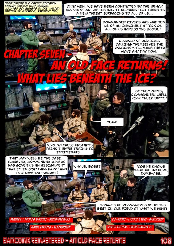 BAMcomix presents - An old face returns - Chapter Seven - What Lies Beneath The Ice? Remastered (2024). 26913022337_8288c35593_c