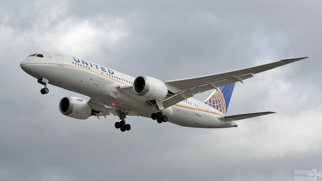 United Airlines 🇺🇸 Boeing 787-8 Dreamliner N45905