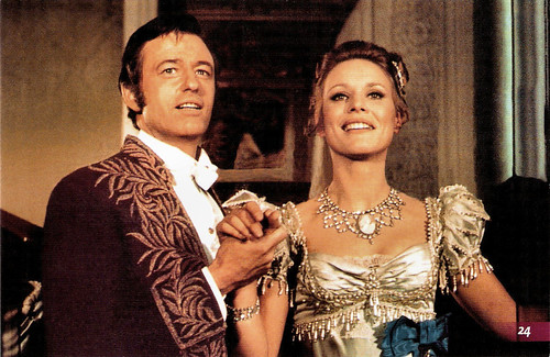 Marthe Keller and Louis Velle in La Demoiselle d'Avignon (1972)