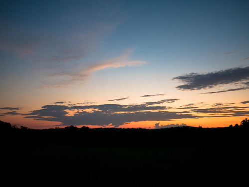 last light - the end of a summer day by Keithius, sky morriscounty sunset newjersey clouds mendham unitedstates us