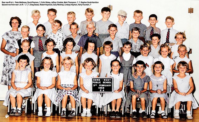 3 February 1959 - Class 2A, Como West Public School, Sydney, NSW