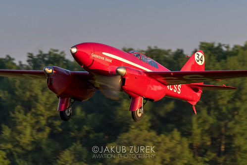 DH88 Comet Take Off by JZ Aviation Photography, With Flickr's new changes, please like my Facebook page (<a href="http://www.facebook.com/jzaviation