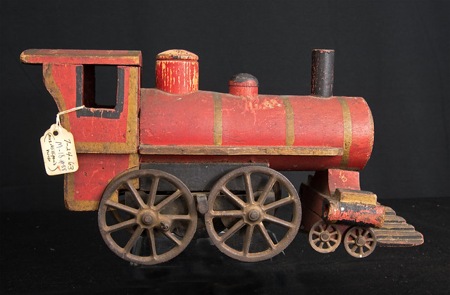 C.W. Scranton's toy train