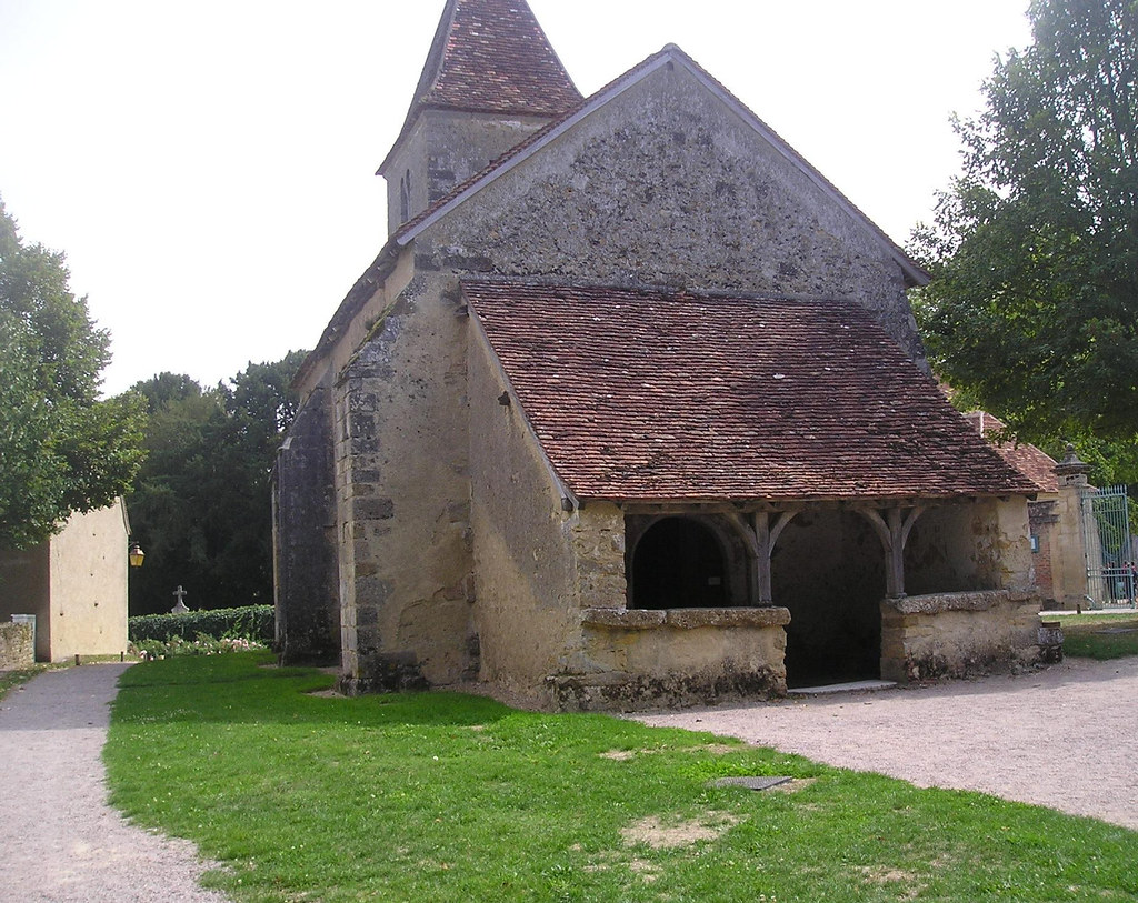 France: Petite église de Nohant