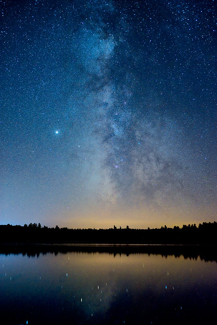 Milky Way Over Osgood Pond