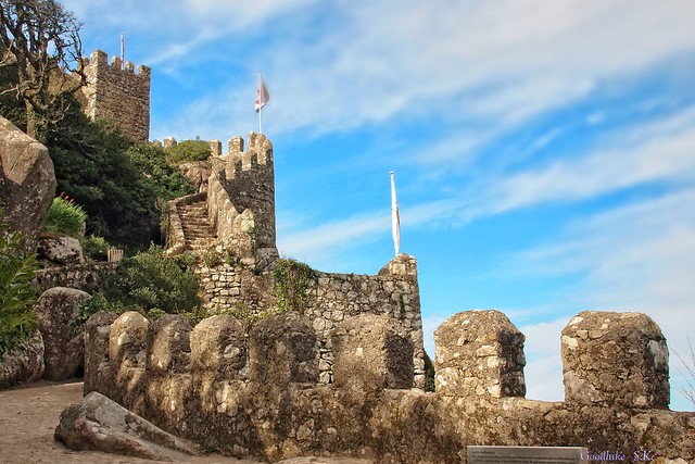 Castle of the Moors in Sintra, Portugal