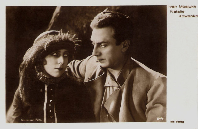 Ivan Mozzhukhin and Nathalie Kovanko in Michel Strogoff (1926)