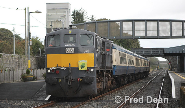 Irish Rail 078 in Athenry.
